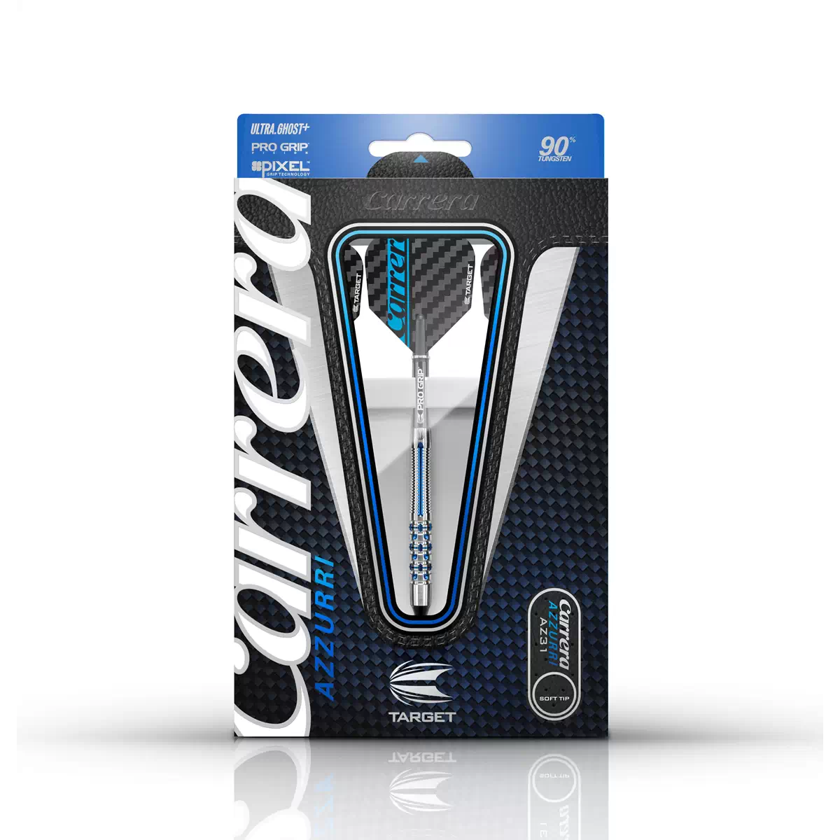 TARGET カレラ アズーリ AZ31 Target Darts Carrera Azzurri AZ31 90% Tungsten 18 grams